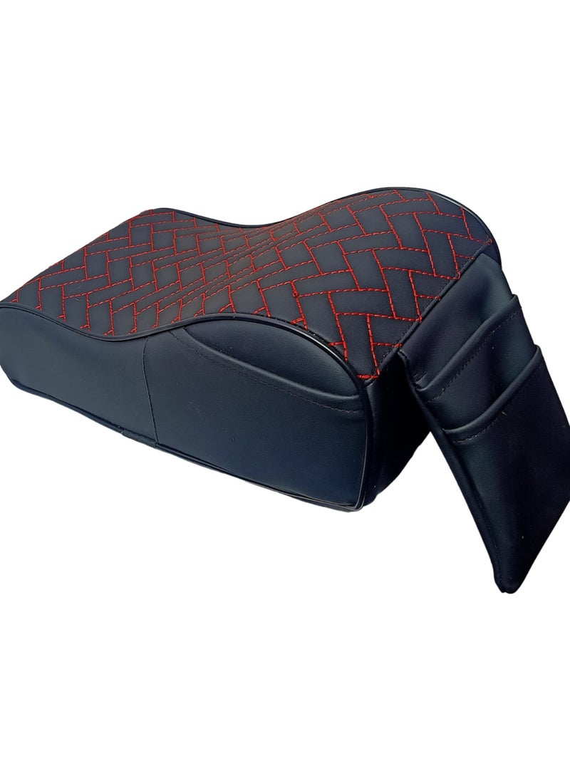 Assafco - Assafco Leather Car Armrest Cushion Foam Wall-style - Image 1