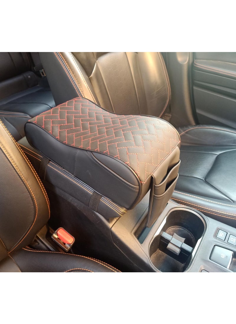 Assafco - Assafco Leather Car Armrest Cushion Foam Wall-style - Image 1