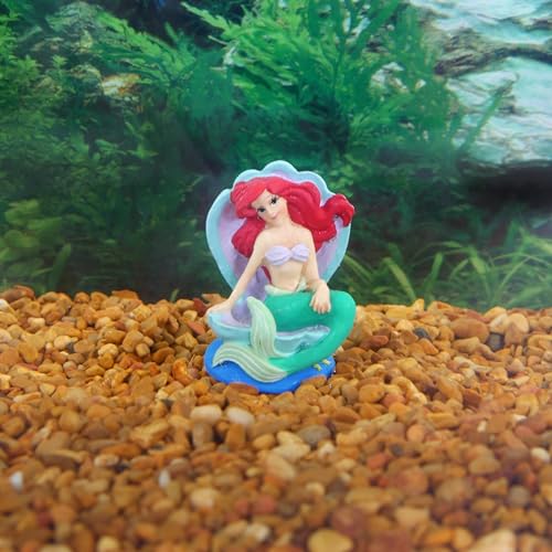 Penn Plax Penn-Plax Mermaid Princess Ariel Aquarium Ornament - Image 2