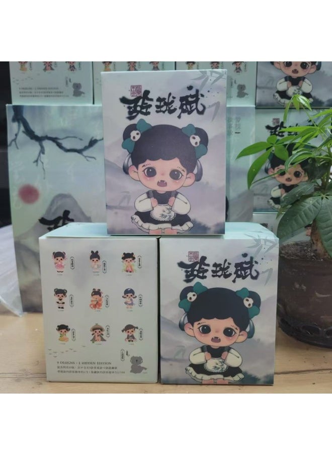 null - Chinese Version Of Baby Zorra Three Generations Of Exquisite Blind Box Antique Girl Ornaments Tide Play Doll Hand Gift Cute-Color:Hug Goose-Specifications:The National Version Has Slight Flaws By Default And Cannot Be Returned Or Exchanged After Sale - Image 1