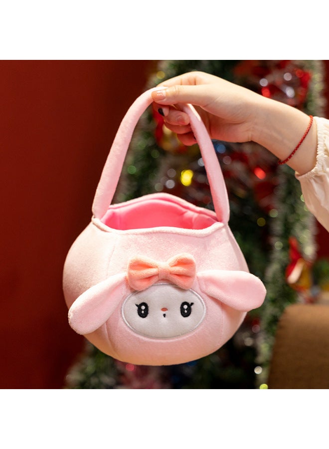 Loquat Pumpkin Bucket Candy Bag Devil Candy Bag Portable Gift Bag Children's Candy Basket Decoration Props-Specifications:Pumpkin Candy Bag-Color:20 × 25cm - Image 5