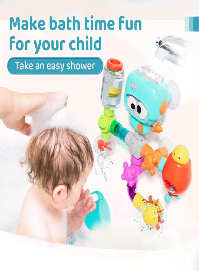 SOCBTNSO DIY Assemble Water Pipe, Bath Toys for Kids Ages 4-8, DIY Building Kit for Ages 5-7, Bathtub Time Birthday Gifts for Toddler 3 + Year Old - Image 2