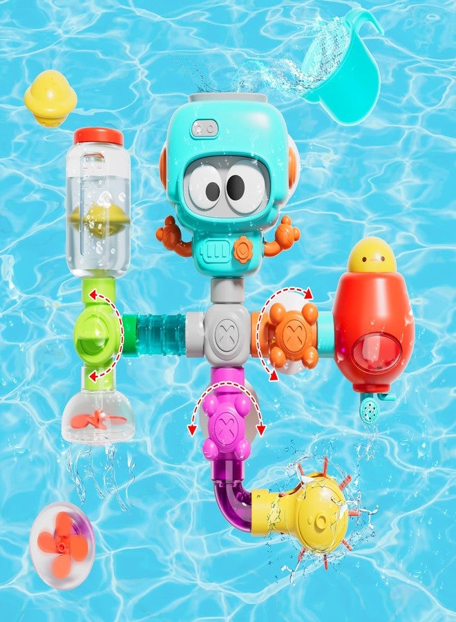 SOCBTNSO DIY Assemble Water Pipe, Bath Toys for Kids Ages 4-8, DIY Building Kit for Ages 5-7, Bathtub Time Birthday Gifts for Toddler 3 + Year Old - Image 1