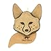 Tall Tails Dog Natural Leather Scrappy Fetch Toy for Dogs Fox - Image 3