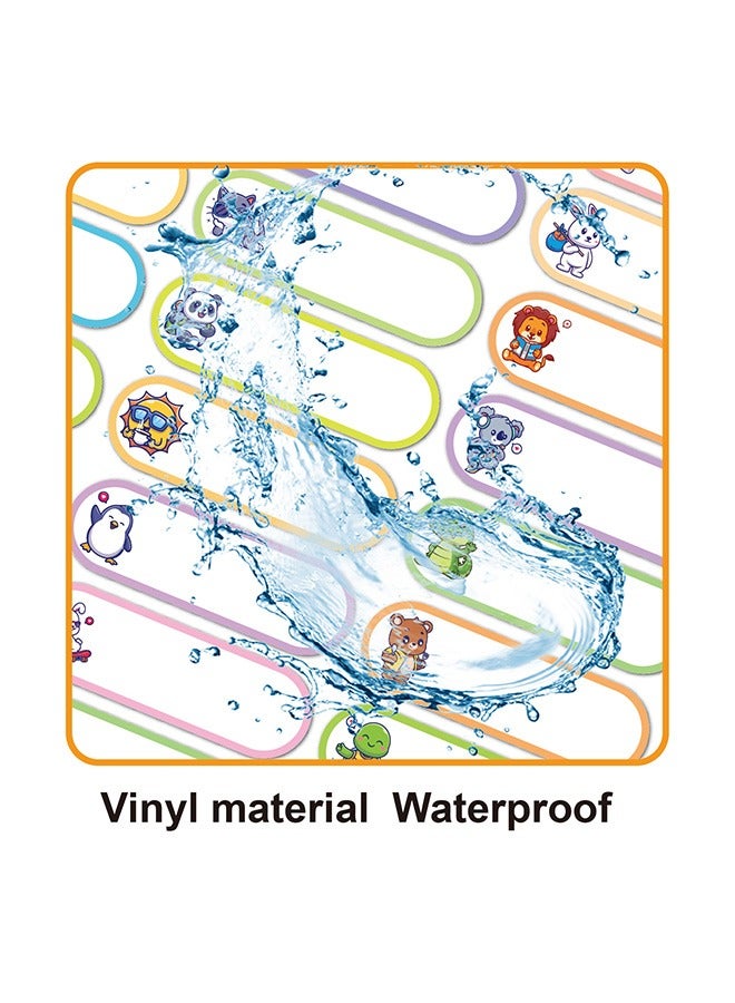 Generic 8 Sheets (240 Pcs) School Name Label Stickers for Kids Stuff Personalized, Waterproof Baby Bottle Labels for Daycare, Self Laminating, Dishwasher Safe, Preschool Toddler Name Tags for Cup Water Bottle - Image 5