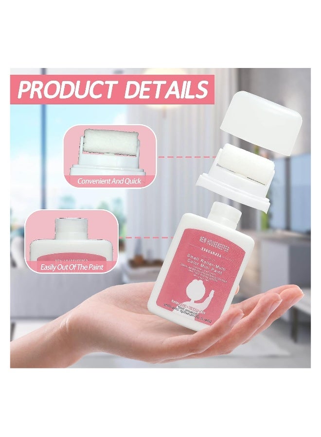 فرشاة ترميم الجدران الصغيرة برولر، رولات مخصصة للتجديد DIY بطلاء لاتكس أبيض، معجون إصلاح الجدران الصغيرة، تعبئة سريعة، 100 جرام - Image 2