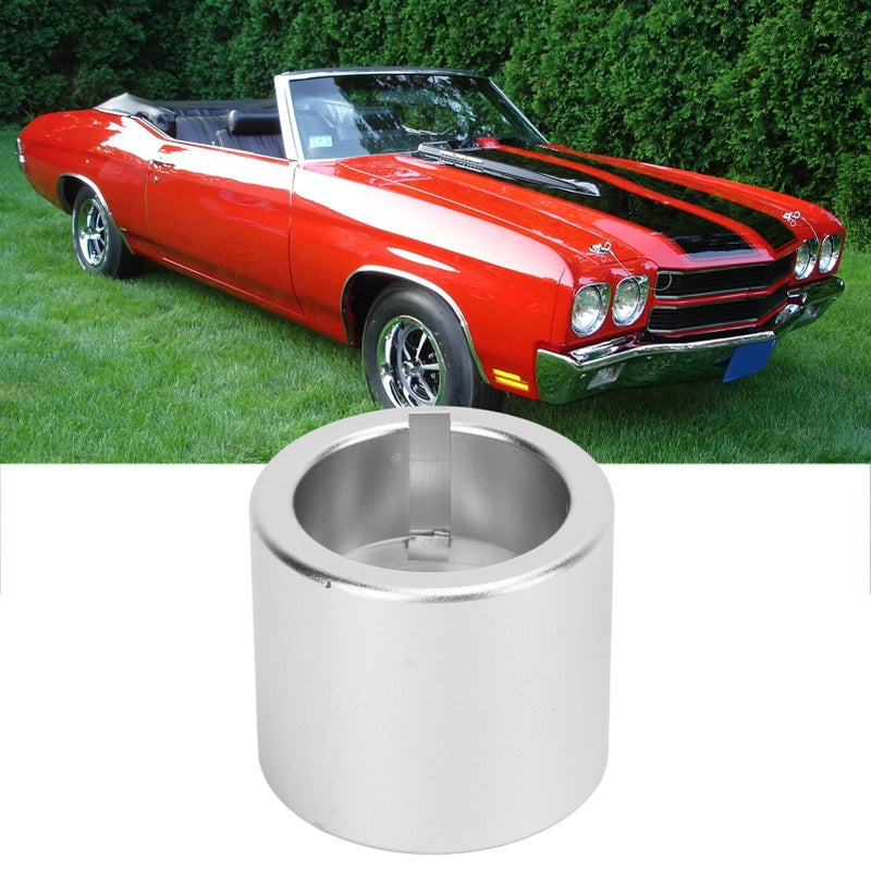 Crankshaft Turning Socket Tool Silver Aluminium Alloy for SBC Small Block 5.7L 305 350 400 V8 - Image 1