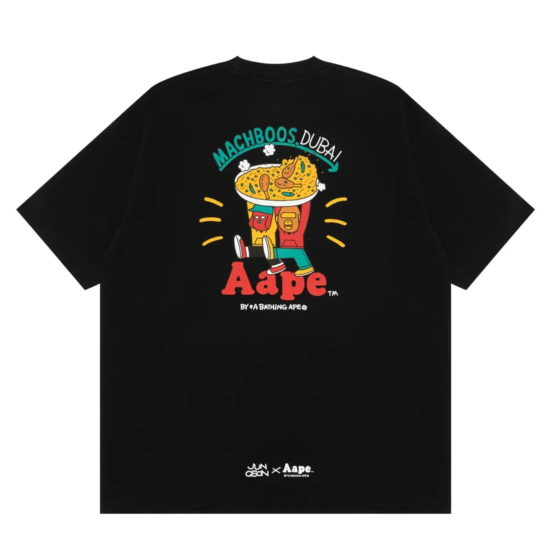 ايه ايه بي إي AAPEUNVS graffiti print tee