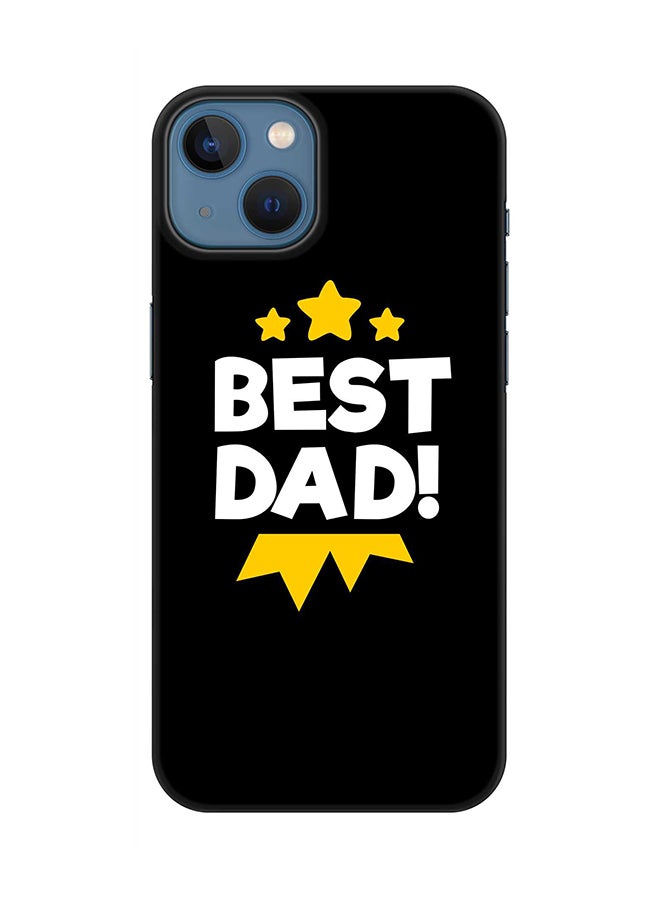 Stylizedd Case for Apple iPhone 14 Plus Case Slim Snap Classic Series Mobile Cover Hard PC Shield Matte Finish Print - Best Dad Medal
