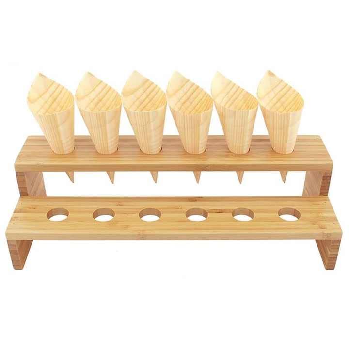 IThree sheesham Wood Bamboo Dish Drainer Rack - Image 2