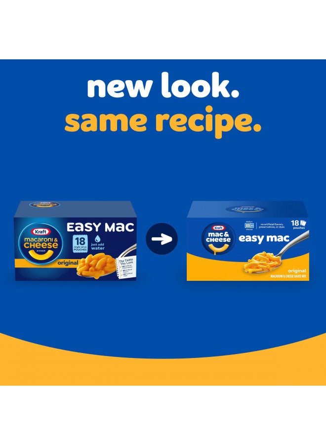 Kraft Easy Mac Original Macaroni & Cheese Microwavable Dinner (18 count pack) - Image 2