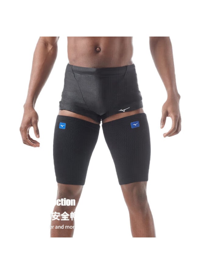 Mizuno Thigh Protection Leg Sleeves For Men And Women, Sports Knee Pads, Running And Basketball Gear, Knee Sleeves 032-Xl Single Piece - Image 3
