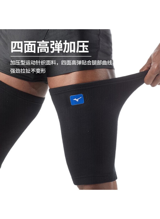 Mizuno Thigh Protection Leg Sleeves For Men And Women, Sports Knee Pads, Running And Basketball Gear, Knee Sleeves 032-Xl Single Piece - Image 1