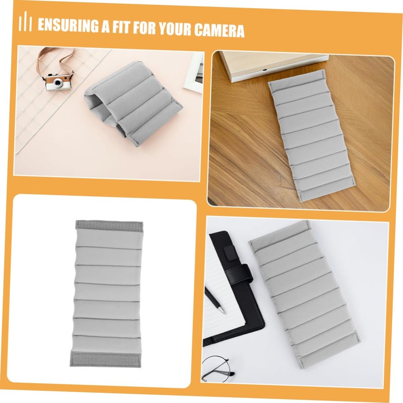 Grey Camera Bag Divider Insert Adjustable Padded Organizer For Travel Outdoor Use - Image 4