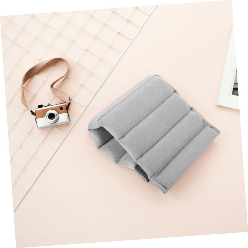 Grey Camera Bag Divider Insert Adjustable Padded Organizer For Travel Outdoor Use - Image 5