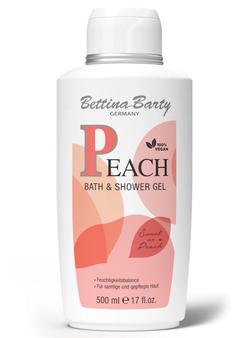 BETTINA Barty Peach Bath & Shower Gel - Image 1