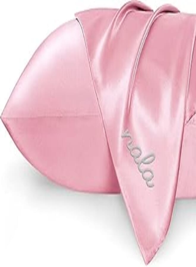 Nala Pink Satin Pillowcase for Hair and Skin