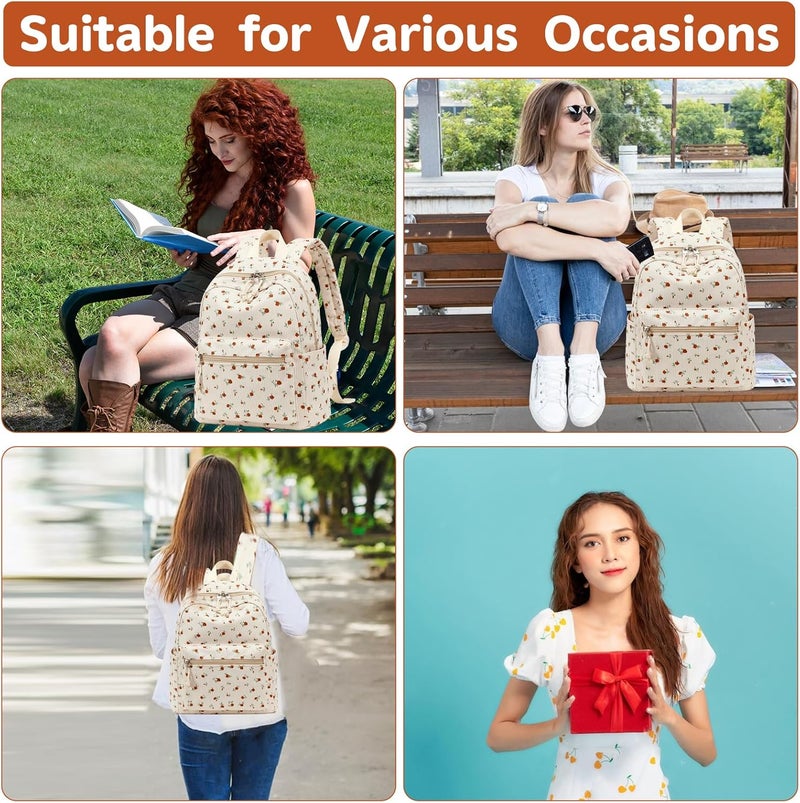 BLUBOON Mini Backpacks for Girls 13" Toddler Backpack Purse School Bookbag Kawaii Backpack Women - Image 5