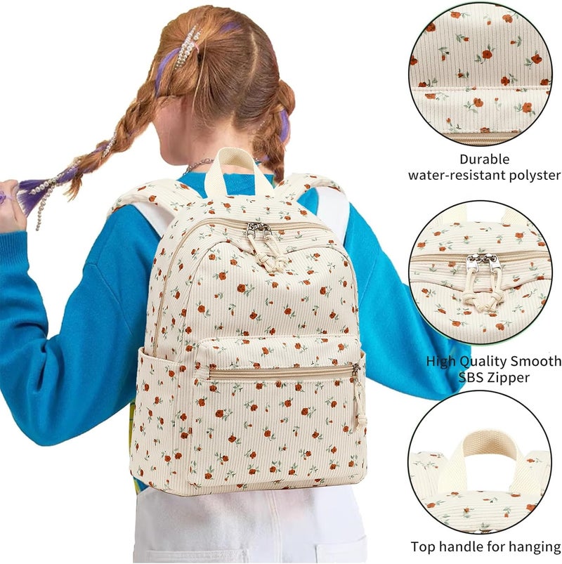 BLUBOON Mini Backpacks for Girls 13" Toddler Backpack Purse School Bookbag Kawaii Backpack Women - Image 3