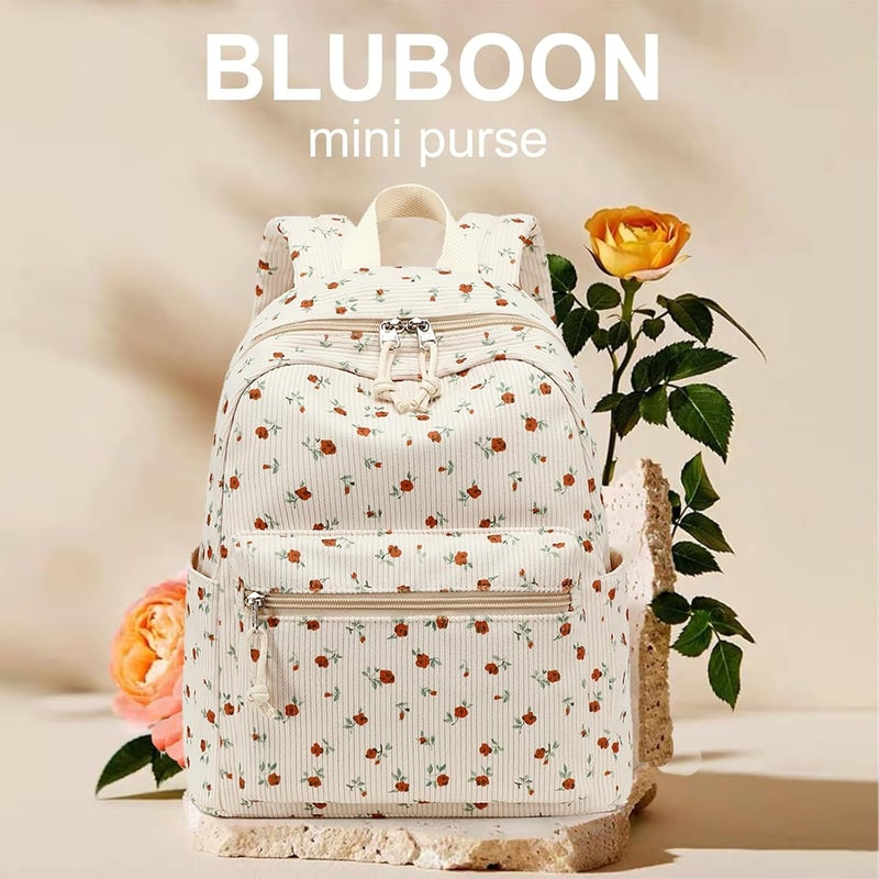 BLUBOON Mini Backpacks for Girls 13" Toddler Backpack Purse School Bookbag Kawaii Backpack Women - Image 4