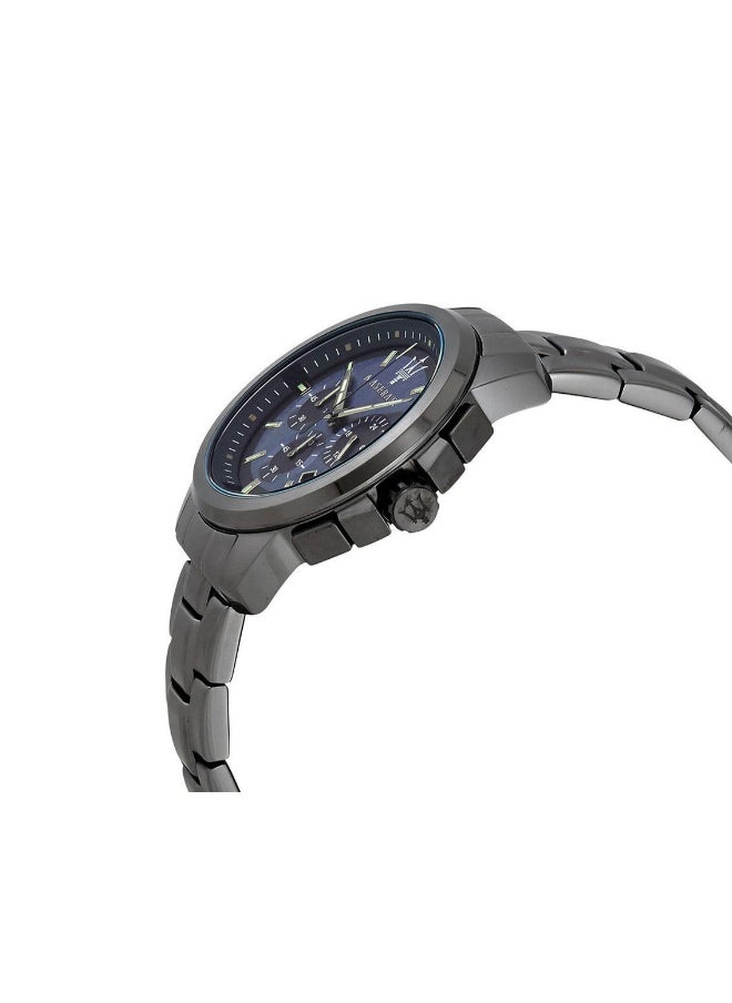 Maserati Maserati Successo Gun metal Blue Dial Chronograph Quartz Mens Watch - R8873621005  - Image 2