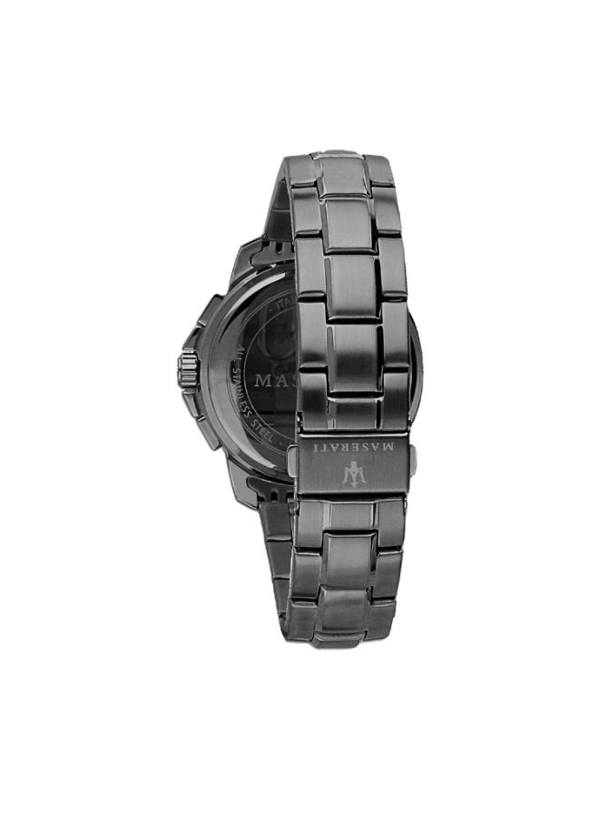 Maserati Maserati Successo Gun metal Blue Dial Chronograph Quartz Mens Watch - R8873621005  - Image 4
