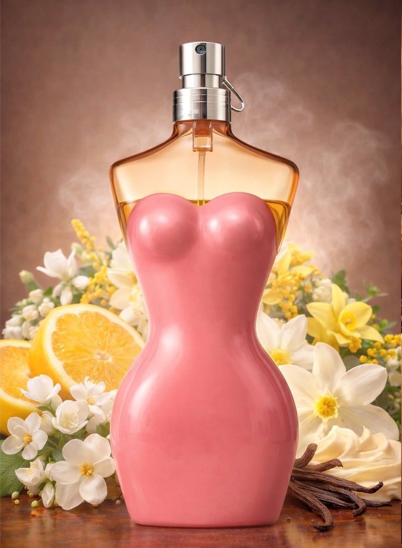YOUMAR Women’s Luxury Cologne 25ml by Youmar No. 0014 Long Lasting Fragrance with Vanilla, Amber & Sweet Citrus Notes - Image 1