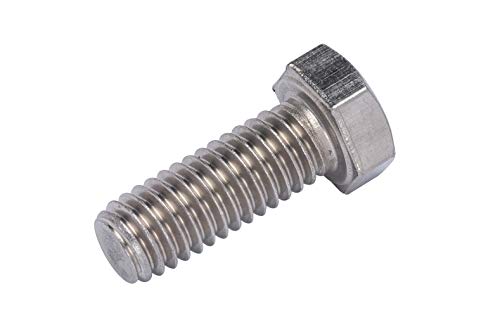 Bolt Dropper 3/8"-16 x 1 (25 Pack) Hex Head Bolt, 18-8 (304) Stainless Steel Corrosion Resistant Commercial Grade Bolts Versatile Choose Size - Image 5