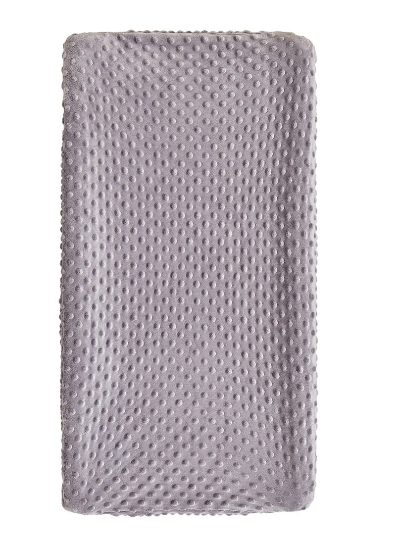 DONOMILO Changing Pad Cover Super Soft Dots Skin-Friendly Breathable Wipeable Changing Table Sheets for Baby Boy and Baby Girl (Rose Gray) - Image 1