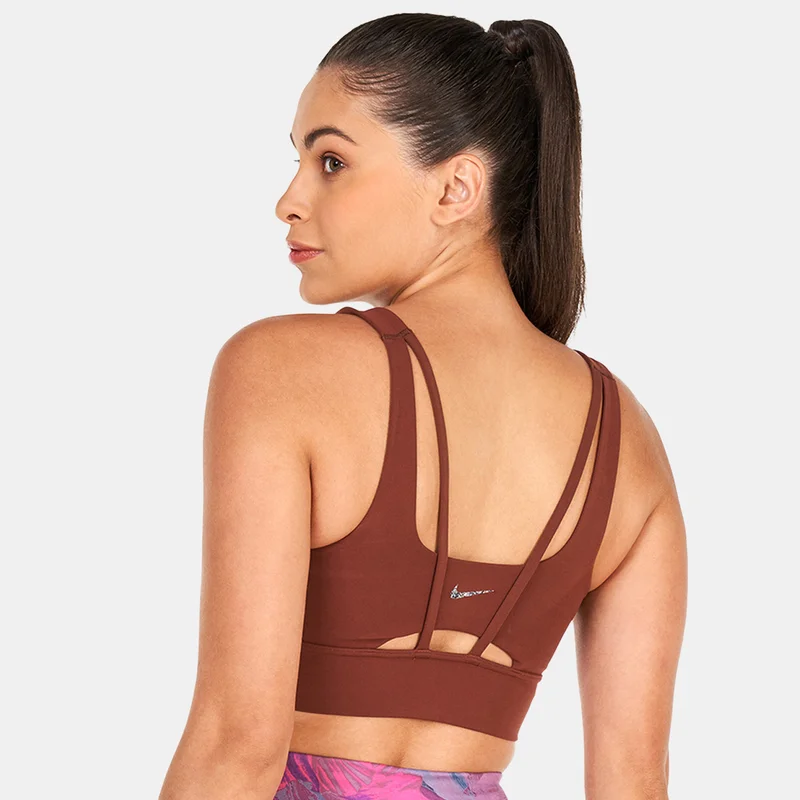 Nike Women's Dri-FIT Zenvy Medium-Support Longline Training Sports Bra