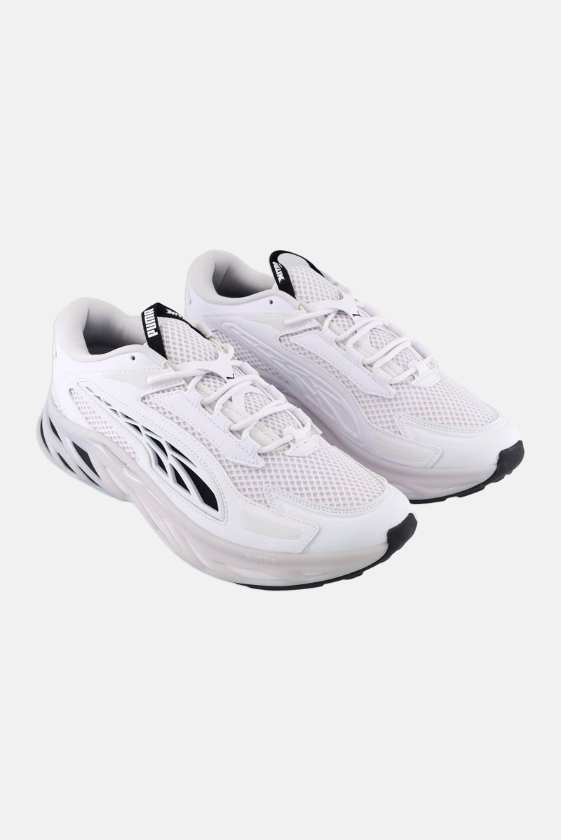 PUMA Men Exotek Nitro Lace Up Training Shoes, White - Image 1