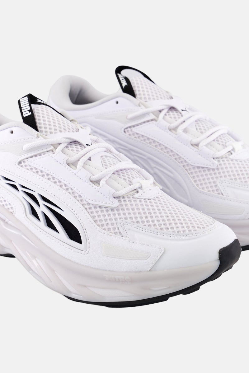 PUMA Men Exotek Nitro Lace Up Training Shoes, White - Image 3