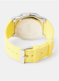 Royale Mega Round Shape Analog Wrist Watch RE222/13 - 40mm - Yellow  - Image 2