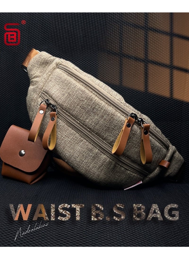 حقيبة خصر أنيقة وشنطة خصر للرجال والنساء مقاومة للماء مثالية للسفر والتنزه من B.S COLLECTION - pzsku/ZEF8B43834B900D8E8AEFZ/45/_/1722888625/93793f15-8bcb-4760-b0e2-4af1c5f00769