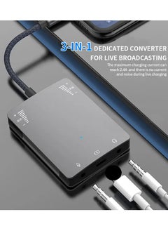 Beauenty Lightning Live Stream Adapter for iPhone and iPad with Speaker Pin Supports 99% of live streaming apps available in the market Can charge the phone while in use Supports PK during live streaming Sui  - Image 4