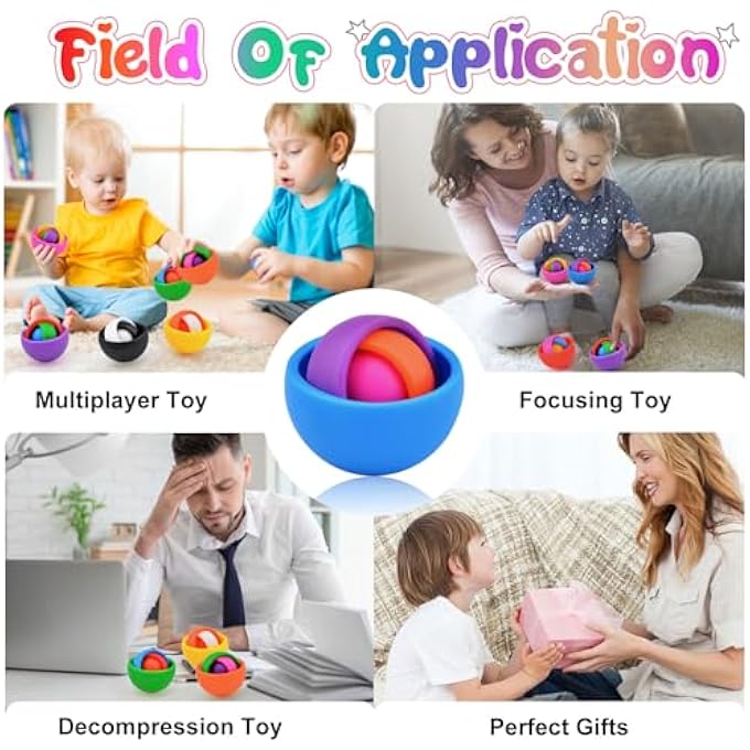 Yrissmiss Fidget Toys Adults Pack 8PC - Image 2