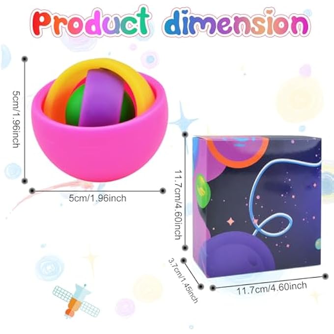 Yrissmiss Fidget Toys Adults Pack 8PC - Image 4