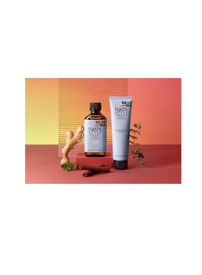 Nashi Argan Essential Energy Shampoo 200ml with Conditioner 150ml (Combo) - Image 2