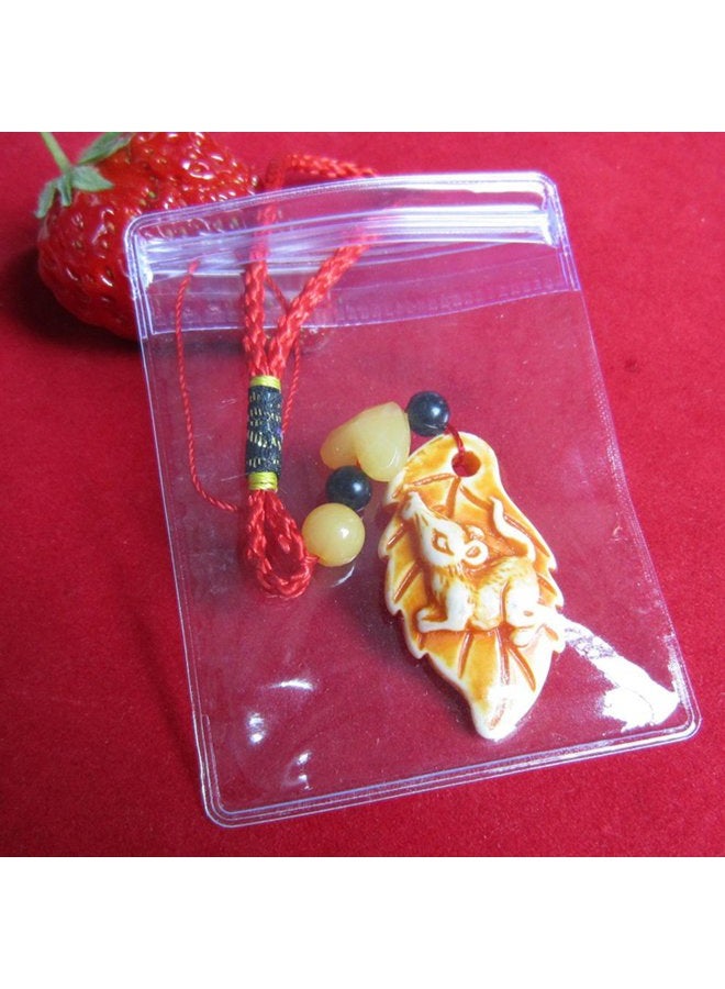 MITOB Self Seal Plastic Bags Zipper Lock Clear PVC Jewelry Packing Storage Bag for Zip Anti-oxidation Lock Poly Pouch (500, 7x11cm (2.7x4.3 inch)) - Image 4