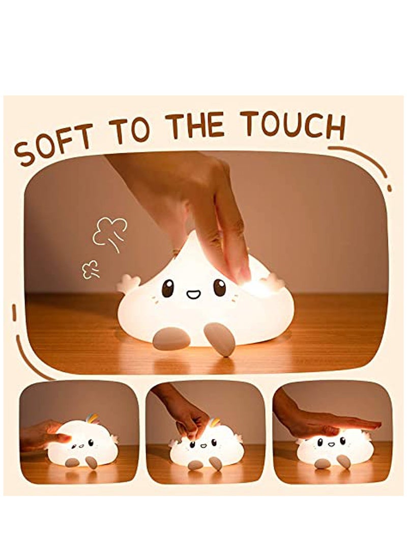 SOLARAE Cute Kids Night Light, Baby Night Light, Portable Rechargeable Night Light for Girls, Silicone Night Light for Baby, Led Night Light - Image 5
