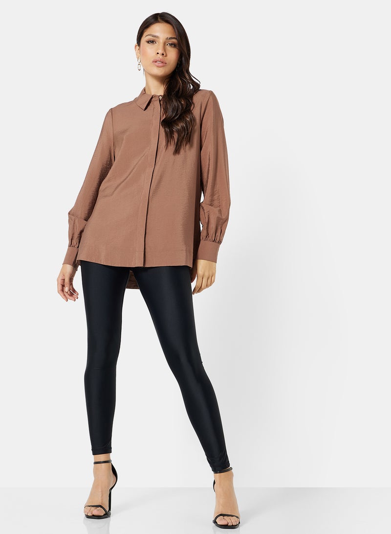 VERO MODA Relaxed Fit Long Sleeve Shirt - Image 4