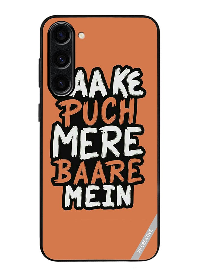 VR CREATIVE Protective Case Cover For Samsung Galaxy S24 Kaide Mei Design Multicolour - Image 1