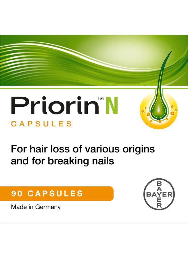 Priorin Capsules For Hair Loss - 90 Capsules  - Image 3