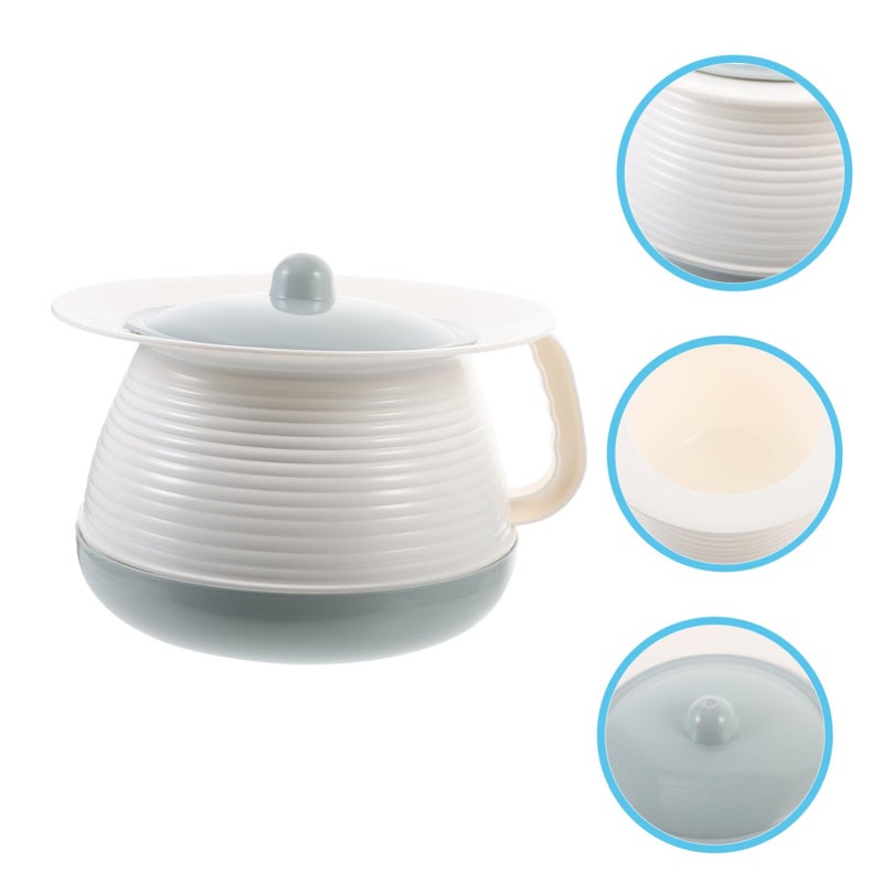 Portable Bedside Urinal Pot with Lid for Adults Elderly Boys and Girls Night Use - Image 4
