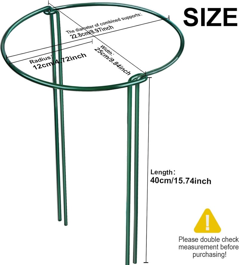 Lavish Craft Plant Support Stakes, 3 PCS Peony Cages and Supports, Plant Support, Plant Stakes for Indoor Plants, Outdoor Plants, Garden Stakes, Peony Tomato Plant Cages & Supports (3 Pcs) - Image 2