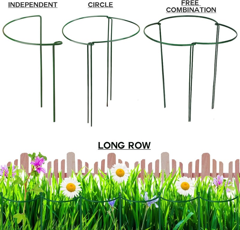 Lavish Craft Plant Support Stakes, 3 PCS Peony Cages and Supports, Plant Support, Plant Stakes for Indoor Plants, Outdoor Plants, Garden Stakes, Peony Tomato Plant Cages & Supports (3 Pcs) - Image 3