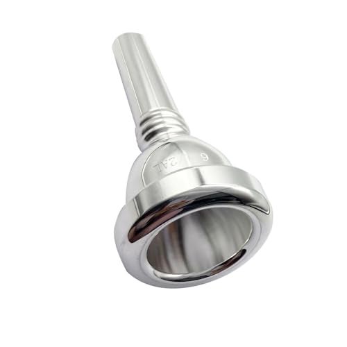 Missmore 6 1/2AL Silver Trombone Mouthpiece - Professional Grade Brass Instrument Mouthpiece for Tenor Trombone, Premium Sound & Durability - Image 5