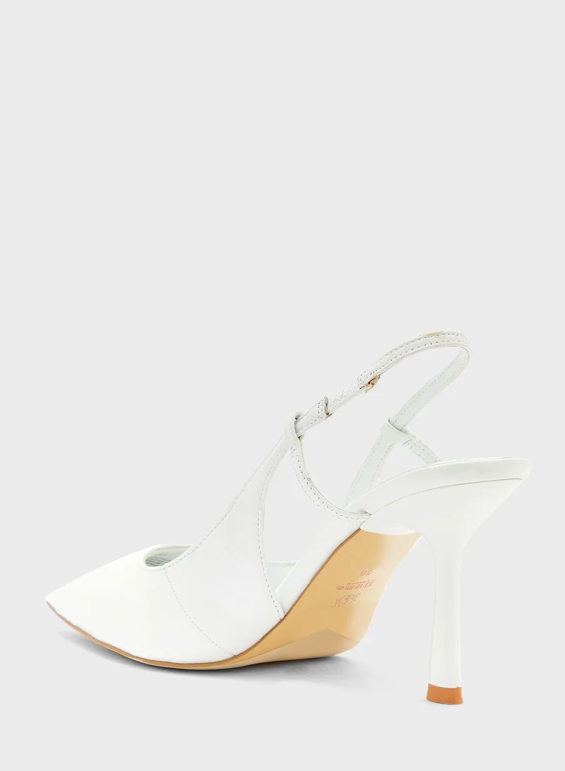 Dune London Ankle Strap Pumps