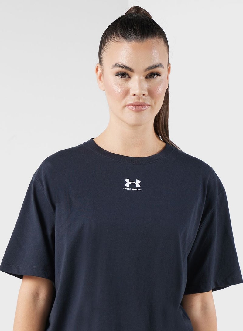 UNDER ARMOUR Essential Oversized T-Shirt - Image 1