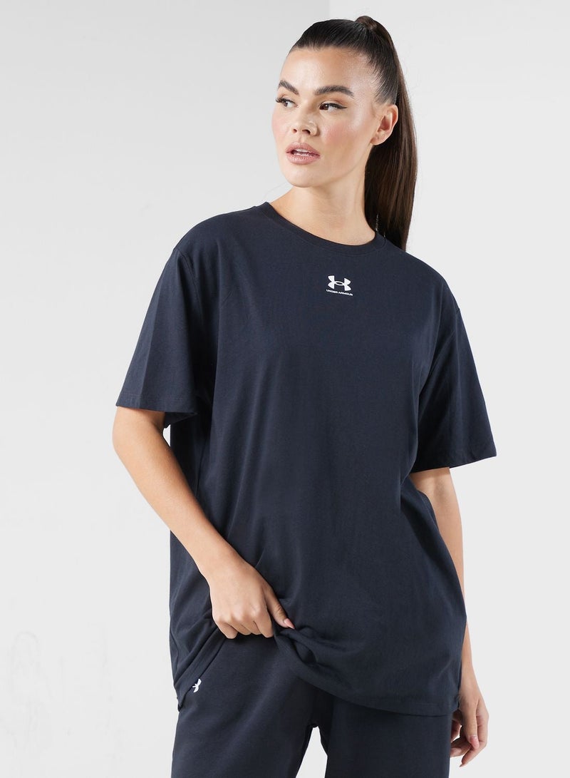 UNDER ARMOUR Essential Oversized T-Shirt - Image 3